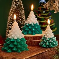 China Christmas Tree Scented Candles Tree Shaped Home Candles Gift For Christmas Party on sale