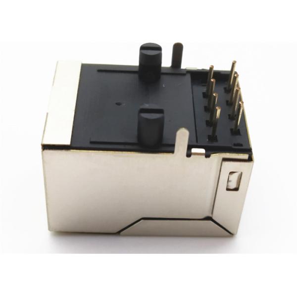 China Shareway 10G Low Profile Single Integrated RJ45 Connector Designed For Industrial P/n JXT7-1123NL wholesale