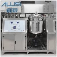 China SUS 304/316L Hydraulic Lifting Vacuum Lotion Mixing Equipment Body Cream Making Machine Homogenizer Blending Tank on sale