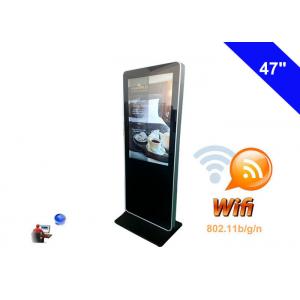 China Wifi wireless network Digital Signage , Digital Kiosk Advertising Screen Panel supplier
