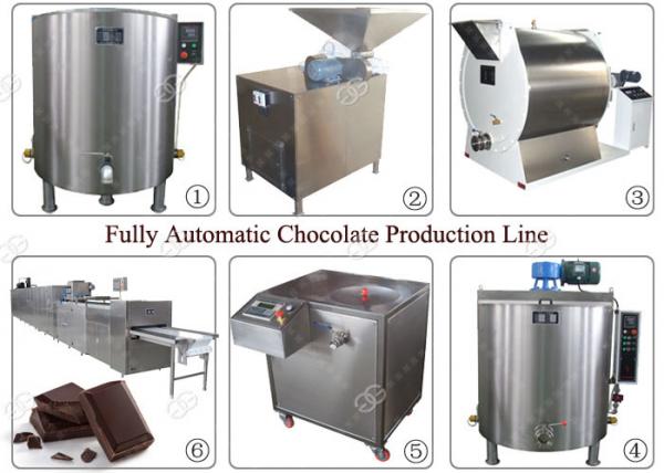 Fully Automatic Industrial Nut Butter Grinder Chocolate Production Line Making