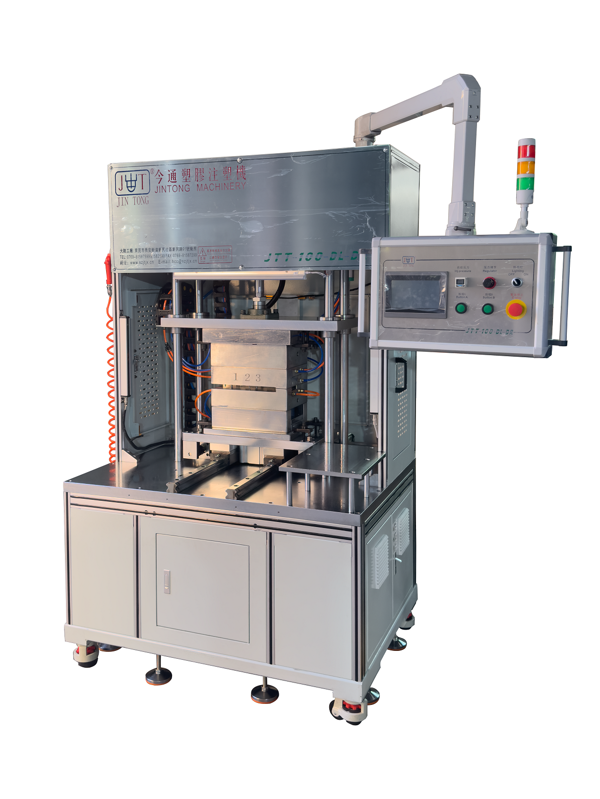 China 5T Low Pressure Injection Molding Machine single slide table JTT-100-DL-D wholesale