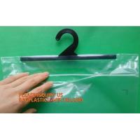 China Plastic bags for hair extensions brazilian human hair sew in weave/pvc hair extension hanger bags with logo/pvc hair on sale