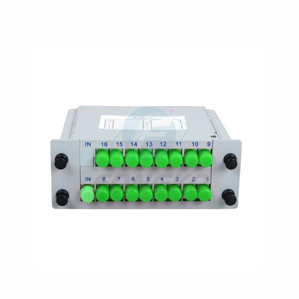 China Divisor Singlemode passivo FC/APC 9um /125um da fibra ótica do PLC de 16 maneiras supplier