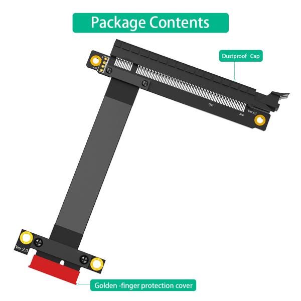 PCI E PCI Express 3.0 câble d'extension Transfert de données 1X à 16X câble d'extension