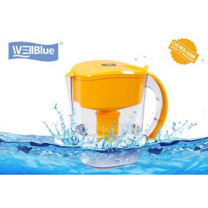 China Alkaline Mineral Water Pitcher Fast Filtering , Plastic Water Purifier Jug 3.5L supplier