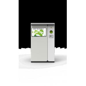 Party Show Aluminum Can Recycling Machine With 50 Inch Advertising Screen