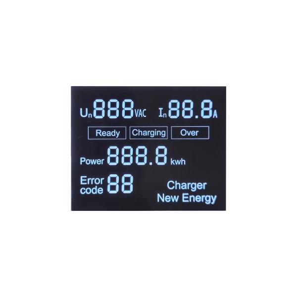 VA LCDパネルとVA LCDスクリーンカスタム電源用の白黒ディスプレイ