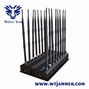 Remote Control 18 Bands 50m 30w Mobile Phone GPS Jammer