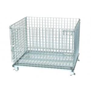 China Collapsible Steel Wire Mesh Cages Metal Security Cages supplier
