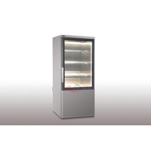 China Mostra ereta do congelador - 18 graus à ventilação do grau -22 que refrigera a luz do diodo emissor de luz supplier