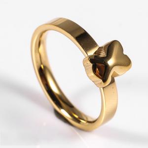 China Factory Stainless steel Ring Jewlery With Gold Plated supplier