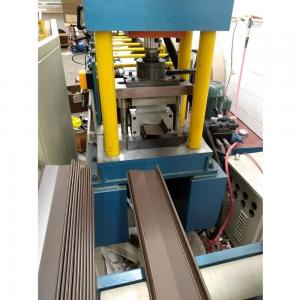 0.6mm-1.0mm Thickness Aluminum Louver Blade Staves Suspended Ceiling Bar Roll Forming Machine