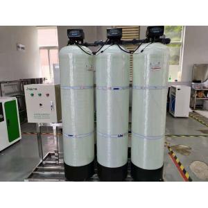 PLC Touch Screen Industrial Commercial Filter Water Softener For Hard Water