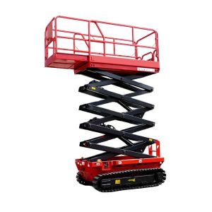 China 12m Crawler Self Propelled Automatic Scissor Lift Aerial Work Platform wholesale