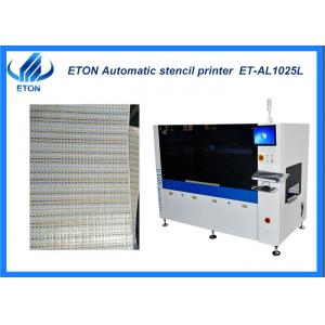 China Roll To Roll LED Flexible Strip Light Auto Stencil Printer Programmable Speed ET-AL1025L supplier