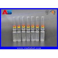 China CMYK Printing 1ml Glass Ampoules For Injection Oils / Pharmaceutical on sale