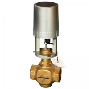 China 3 Wire Modulating Control Valve AC24V , Modulating Ball Valve PN16 Pressure supplier