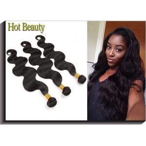 China Unprocessed Virgin Brazilian Body Wave Hair Extensions 10 - 32 Length supplier