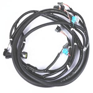 China UL2464 Copper Excavator Engine Wire Harness With AMP Connectors supplier