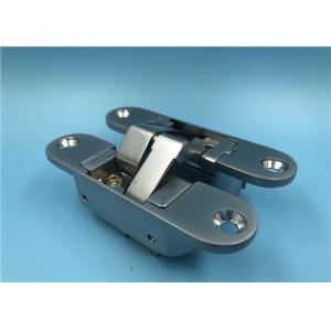 China High Security Mortise Mount Invisible Hinge With Riveted Hinge Pin supplier