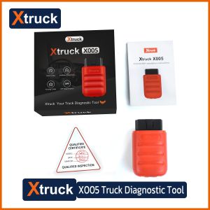 China Xtruck X005 Bluetooth Heavy Duty Truck OBD Scanner with 8 OBDII Test Modes, Full-Fault Live Data, and Two Years Free Updates wholesale