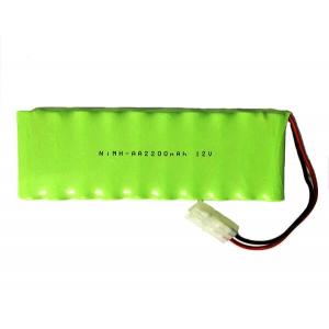 Paquet portatif de batterie de 12v NiMh pour l'éclairage de secours SC2200mAh