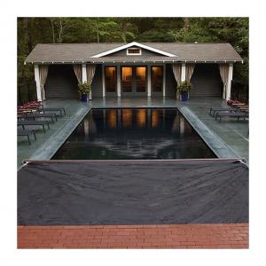 Indoor Pool With Aupool'S Luxurious Customized Black Bottom Swimming Pool