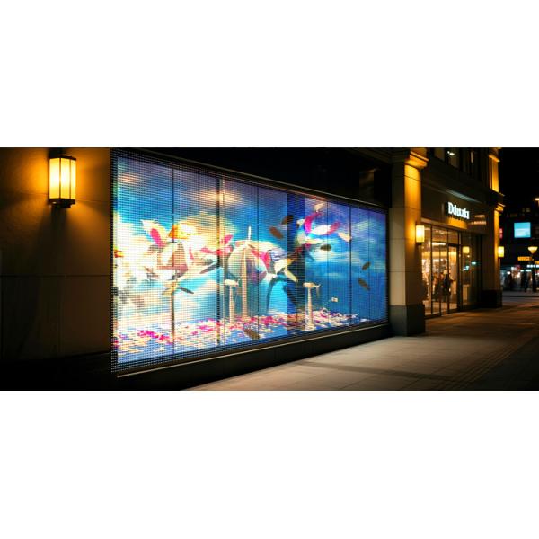 China Écran LED ICE Full Color Grille 1500CD P3.9 Écran d'affichage publicitaire électronique supplier