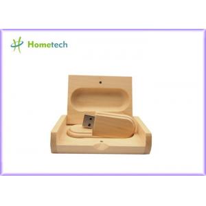 China Stick Style Wooden USB Flash Drive , USB Flash Thumb Drive 5 - 15MB / S Reading Speed supplier