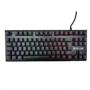 Wireless Mechanical 87 Keyboard Mouse RGB Backlit Wired Antidust For Typewriter