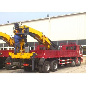 China 25 Ton Knuckle Boom Truck Mounted Crane Driven By Hydraulic,XCMG supplier