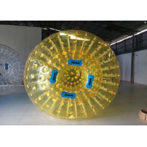 Colorful Outdoor Inflatable Toys , Inflatable Body Zorb Ball Football