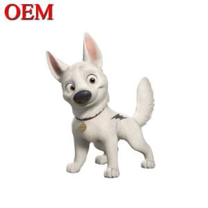 Customized Plastic Movie Toy Modern Bolt Dog Figurine