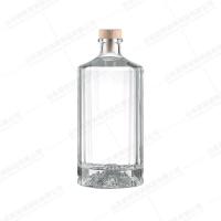 China Bottle Material Healthy Lead-free Glass Creative Clear Wine Bottle for Liquor and Wine on sale