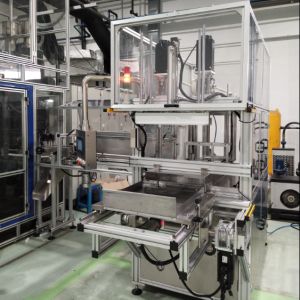 PLC制御システムと自動計数機能を備えたステンレス鋼製キャップライニングマシン（高スループット包装ライン用）