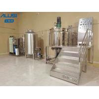 China 3000rpm Liquid Detergent Shampoo Production Line Filling Screw Capping Bottle Labeling Machine on sale