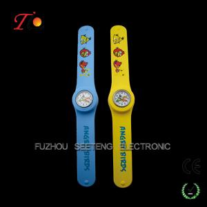 China watch factory customized child slap watch for promotion