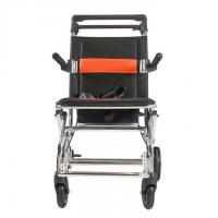 China 100KG Aluminium Manual Foldable Wheelchair Oxidized on sale