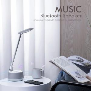 China LED Desk lamp with Bluetooth Speaker, Bedside Table Lamp with USB Charging Port,3 Levels Brightness Touch Lamp LED Night supplier