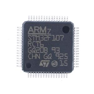 China Circuitos integrados LQFP64 original novo MCU STM32F107RCT6 IC dos componentes STM32F107RCT6 eletrônicos wholesale