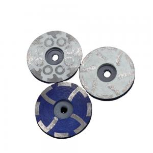 12 Segments D100MM Concrete Grinding Wheel with 5/8-11 Connection and Abrasive Wheel