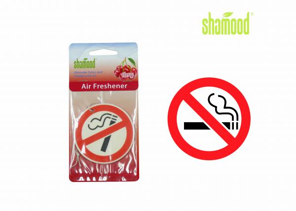 Customized No Smoking Paper Air Freshener For Home Eco - Friendly