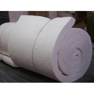 China Aislamiento de alta temperatura de la manta de la fibra de cerámica, manta aislador termal refractaria supplier