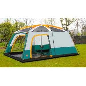 China Canvas Fabric Outdoor Camping Tent Double Layers With Good Tearing Resistant supplier