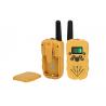 China LCD Display Screen Real Walkie Talkie Bright Yellow Color For Teaching wholesale