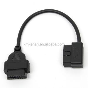 China RoHS Compliant Automotive OBD 16 Pin Male And Female Connector OEM Color Popular supplier