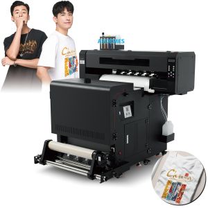 China Effortlessly Print Shirts with Andemes A1 Dtf Printer Dual I3200 Printheads and Powder Shaker Oven CE/UKCA/ROHS Certified wholesale