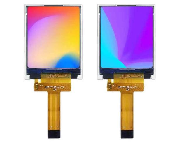 TFT LCD 1.77' 1.8' 128*160 128XRGBX160 TFT LCD 1.8 1.77インチ 128X160 LCDディスプレイモジュール 14ピンFPCコネクタ