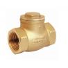 Spring 200 Wog Brass Swing Check Valve For Water Industrial